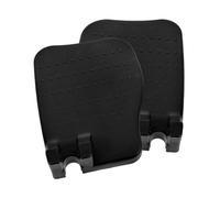 PERSELOSO 1Pair Replacement Wheelchair Footrest Pedals Heavy Duty Leg Pads with Slip Protection Durable Foot Plates for Wheelchair Users with Lower Limb Movement Disorders