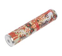 PERSELOSO 1Pc Japanese Kaleidoscope with Metal Cover Color Patterns Portable Educational for Vintage Design for Fun and Creativity Random Color