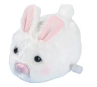 PERSELOSO 1Pc Plush Wind Up Bunny Adorable Animal Shaped Clockwork for Soft Plush Surface Easy to Use for Playtime Attention Grabbing Fun