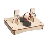 PERSELOSO 1Set DIY Wooden Motor Model Kit Science Experiment for Engaging Educational Stem Activity Enhances Practical Skills Problem Solving for School Projects Family