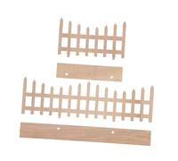 PERSELOSO 1Set Miniature Garden Fence Safe Mini Fencing for DIY Miniature House Garden Farm Scenes Compact Decorative Barrier for Mini Animals and Parent Interaction