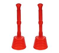 PERSELOSO 2 Pcs Rubber Toilet Plunger for Drain Buster with Convenient Storage and Easy Dredging, Practical Sewer Dredger for Toilet and Pipe Clogs