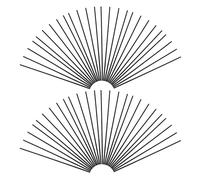 PERSELOSO 200pcs Diffuser Rod Essential Oils Aromatherapy Volatile Stick Oil Diffuser Sticks Home Fragrance Scent Reeds Essential Oi Black