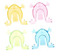 PERSELOSO 200Pcs Mini Jumping Frogs Finger Pressing Educational Playthings for Party Entertainment and Classroom Activities Safe Plastic Design Random Color