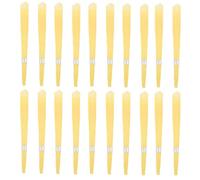 PERSELOSO 20pcs Ear Cleaner Wax Removal System with Anti-drip Plug and Soothing Canal Cleaning, Trumpet Shape Ear Care Accessories with Stopper, Bright Colour Design for Men and Women
