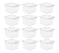 PERSELOSO 20pcs Praying Mantis Habitat Transparent PP Box for Reptile and Insect Breeding and Status Observation