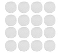 PERSELOSO 20pcs Reusable Cotton Breast Pads for Women - 4.7 Inch White Washable Nursing Pad for Breastfeeding - Absorbent Leakproof Postpartum Milk Mat