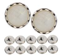 PERSELOSO 20pcs Round Resin Buttons for Jackets Women Single Hole Flat Sewing Buttons for Coat Repair DIY Craft Projects Minimalist Decoration Durable and Easy to Sew