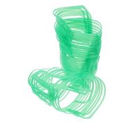 PERSELOSO 20pcs Transparent Saline Bottle Net Cover Efficient Drip Infusion Holder for Hospital Home Use Mesh Design for Easy Monitoring Convenient Operation