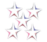 PERSELOSO 25pcs Triangle Towel Mini Scarves Woolen Craft for Dolls Toys and Party Decorations Add Festive Touch