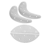 PERSELOSO 2pairs Metal Shoe Heel Repair Pads Boot Heel Plate Tips Sole Savers for Men Boot Repair Easy to Use and Carry
