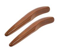 PERSELOSO 2pcs Acupressure Stick Scraping Tool Lightweight Plastic Finger Massage Sticks Portable Meridian Therapy for Relaxation and Relief Unique Design for Home Wellness