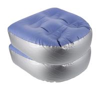 PERSELOSO 2pcs Comfortable Inflatable Bath Cushion for Women Bath Chair for Elderly Shower Seat Bathroom Accessories Multipurpose Seat Cushion