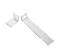 PERSELOSO 2pcs Garage Door Metal Limiter Stopper Bracket for Roller Shutter Iron Material with Stable Limit Stop and Noise Minimizing Features, Compatible with Household Garages