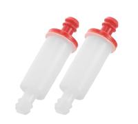 PERSELOSO 2pcs Inline Fuel Filter - Small Universal Fuel Filters for Gas Motorcycle Dirt Bike Scooter - Accessories Compatible with Polaris Trail Boss