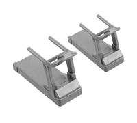 PERSELOSO 2Pcs Miniature Dollhouse Fitness Equipment Set Realistic Gym Decor for DIY Model Home Gym Scene Detail Design Hands Learning for Collectors Family