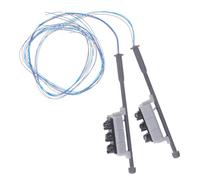 PERSELOSO 2pcs Miniature Signal Ornament for DIY Sand Table Realistic Simulation Traffic Signals for Model Railway Landscape Decoration for Train Track and Architecture Layouts