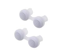 PERSELOSO 2Pcs Nose Breath Apparatus Mini Nasal Device for Sleep Stopper Clips Portable Case Included White Packaging for Easy Carrying