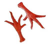 PERSELOSO 2Pcs Realistic Chicken Feet Fake Food Display Model for Home Decor Photography Prop Versatile Lifelike Simulation with Fine Workmanship Braised Style