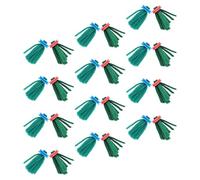 PERSELOSO 30pcs Floating Fish Spawning Mops for Aquarium Breeding Tanks Lightweight Sponge Material Precision Egg Collection for Fish Eggs and Fry Survival