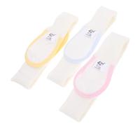 PERSELOSO 3pcs Cotton Diaper Fasten Straps for Newborns Adjustable Nappy Fixator Belts