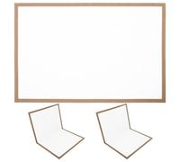PERSELOSO 3pcs Foldable Jigsaw Puzzle Board Mat with Frame for 500 Pieces - Anti-Skid Portable Storage Pad for Puzzle Enthusiasts and Family Game Evenings 23.62x15.75in