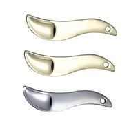 PERSELOSO 3pcs Makeup Dig Scoop Portable Face Cream Eye Cream Application Spoons Makeup Pick Sticks for Mixing Applying Skincare Products