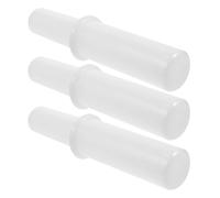 PERSELOSO 3Pcs Meat Pusher Tamper Stick Set for Sausage Maker and Manual Meat Grinder for Efficient Mincing and Filling White