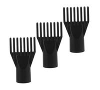 PERSELOSO 3pcs Pet Blow Dryer Nozzle Dryer Attachments for Dogs Cats Drying Nozzles for Home Use Comb Attachment for Targeted Drying