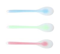 PERSELOSO 3Pcs Silicone Massage Pat Set 38Cm Each, Back and Shoulder Body Massager Sticks for Meridian Therapy and Muscle Relaxation, Red Green Blue for Home Wellness