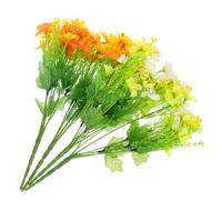 PERSELOSO 4 Bunches Artificial Daisy Bouquet Faux Flowers for Wedding Layout Decor Indoor Decoration and Vivid Daisy Flower Arrangement for Craft and Photography Props