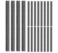 PERSELOSO 40pcs Graphite Rods for Experiments, High Conductivity Carbon Electrolytic Sticks with Smooth Surface and Burr-free Finish, Suitable for Chemistry Lab and Physical Experiment
