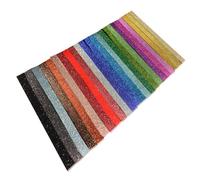 PERSELOSO 460Pcs Glitter Rainbow Star Origami Paper Strips 23 Colors Handmade Craft Paper for DIY Star Folding and Crafts Suitable for and Adults