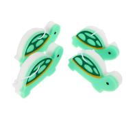 PERSELOSO 4pcs Boy Girl Bath Sponges Soft Turtle Bath Toys Boys and Girls Sponges Ducky Scrubbers for Shower