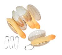 PERSELOSO 4pcs Interactive Boys and Girls Water Gun Seafood Model Water Soaker Sprayer Toys for Outdoor Play Pool Beach Summer Fun