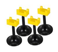 PERSELOSO 4pcs Rotating Bracket for Physics Experiments Electrostatic Teaching Tool for Schools for Intuitive Demonstrations and Friction Electrostatics Science Education