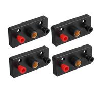 PERSELOSO 4pcs Screw Base Light Bulb Holder Kit for Simple Circuit Projects Copper Plastic Design for Physics Experiments School Labs