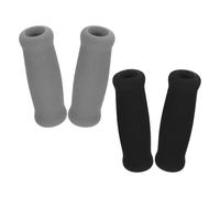 PERSELOSO 4pcs Walking Cane Handle Grip Nonslip Grip for Crutch Handles Comfortable to Hold Improved Safety for Elderly People Who Need to Shop for A Long Time