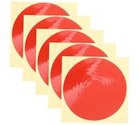 PERSELOSO 5 Sheets Pressure Gauge Stickers of Durable Adhesive Indication Labels for Identification