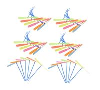 PERSELOSO 50pcs Hand Whirl Flying Dragonfly Fun Outdoor for Adults Color Random Safe Plastic Material for Family Fun for Birthday Random Color