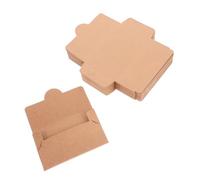 PERSELOSO 50pcs Kraft Card Protector Sleeves Business Card Holders for Hotels Restaurants Retail and More Secure Your Credit Versatile Storage