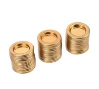 PERSELOSO 50pcs Metal Incense Cone Tray Holder for Desk and Bedroom Compact Zen Burner with Tower Design for Meditation Home Office and Feng Shui Decor Portable Aromatherapy Accessory