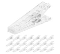 PERSELOSO 50pcs Plastic Quilting Clips for Sewing and Craft Projects, Fabric Clamps for Quilt Binding, Bed Sheet, Photo, and Sock Organization