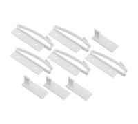 PERSELOSO 5Sets Safety Cabinet Locks Hidden Drawer Locks with Strong Adhesive No Tools Needed for Proofing Durable Parent Friendly Design for Cupboards Furniture