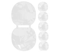 PERSELOSO 6pcs Double Sided Thick Table Tennis Racket Protector Adhesive Film Durable Barrier for Paddle Protection Easy Application Robust Shielding Against Damage