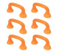PERSELOSO 6pcs Plastic Telephone for Early Education Auditory Feedback Reading Aid for Pronunciation and Speech Training Interactive Classroom Tool for Language Skills Development Orange