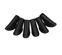 PERSELOSO 6Pcs Rubber Walking Stick Tips Durable Trekking Pole Covers for Hiking Walking Sticks All Terrain Adaptability Easy Installation and Reliable Performance