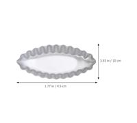 PERSELOSO 6pcs Small Anodized Aluminum Alloy Charlotte Cake Mold Set, Non-Stick Mini Tart Pan Baking Tools for Egg Tart, Birthday and Wedding Cake Baking in Oven