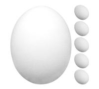 PERSELOSO 6pcs White Sponge Egg Illusion Props with Realistic Appearance for Magicians and Beginners, Enhances Performances and Stage Illusions, for Tricks and Weddings