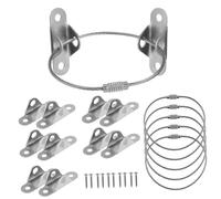 PERSELOSO 6sets Falling Fixator for Bookshelf Furniture Straps Wall Anchor Boy Girl Safety Proofing Earthquake Straps